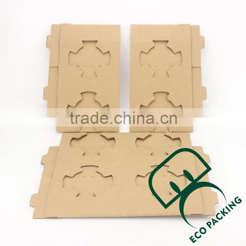 paper board take away 4 cups coffee cup tray