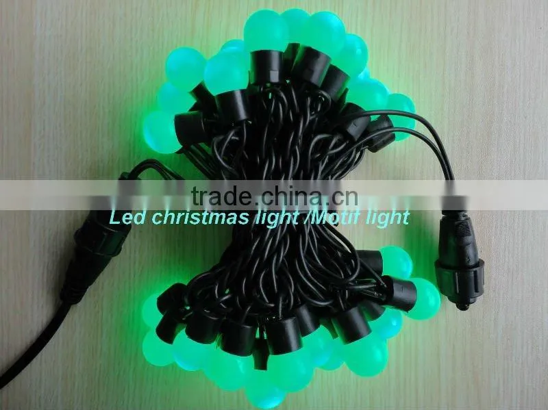 2013 CE RoHS outdoor use 10 m 100 led ball cover led christmas light