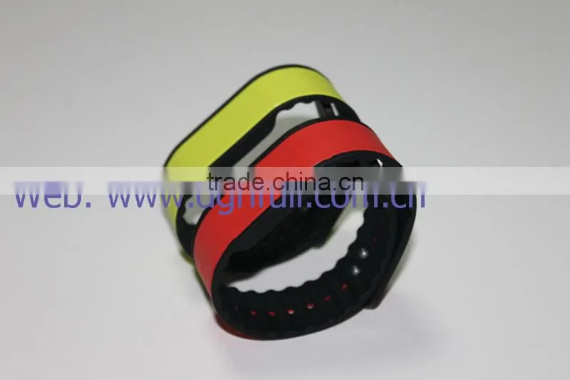 Bespoke NFC silicone wristbands with your logo printed 2016