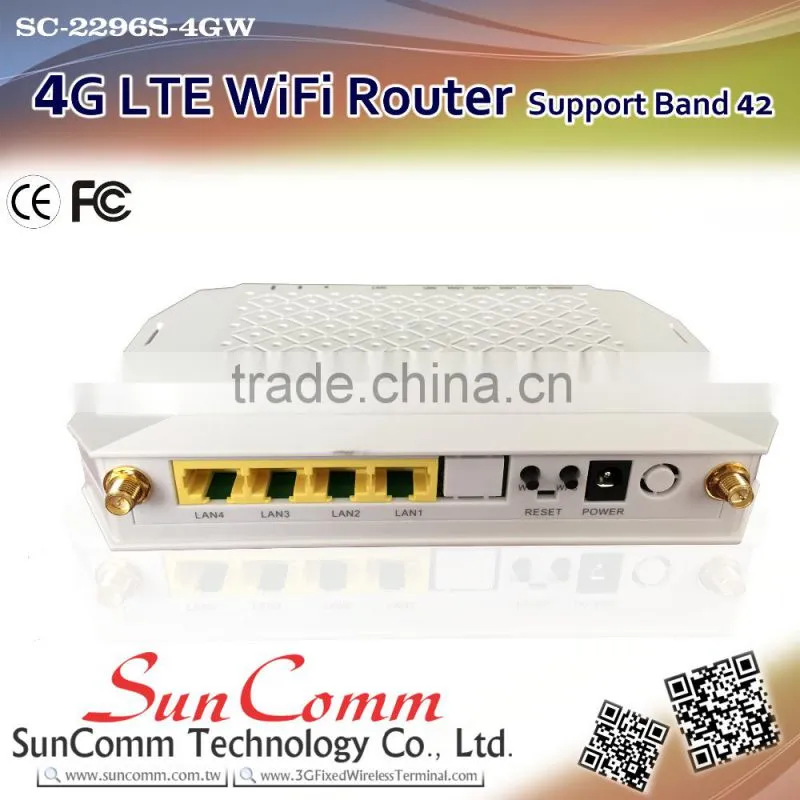 SC-2296S-4GW 4G LTE WIFI Router with 4LA 2Antenna