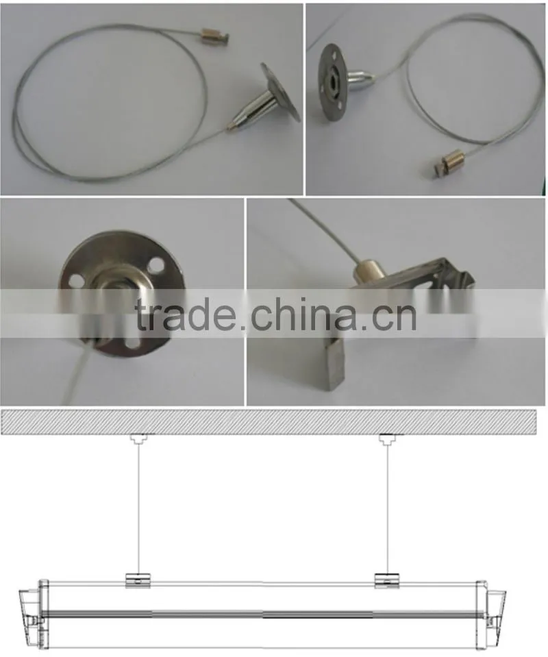2x18w 2x9w led tri-proof light fixture 100lm/w waterproof