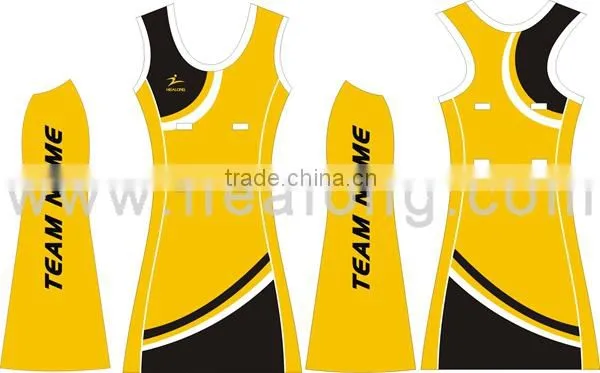 comfortable design netball uniforms netball dresses netball jersey