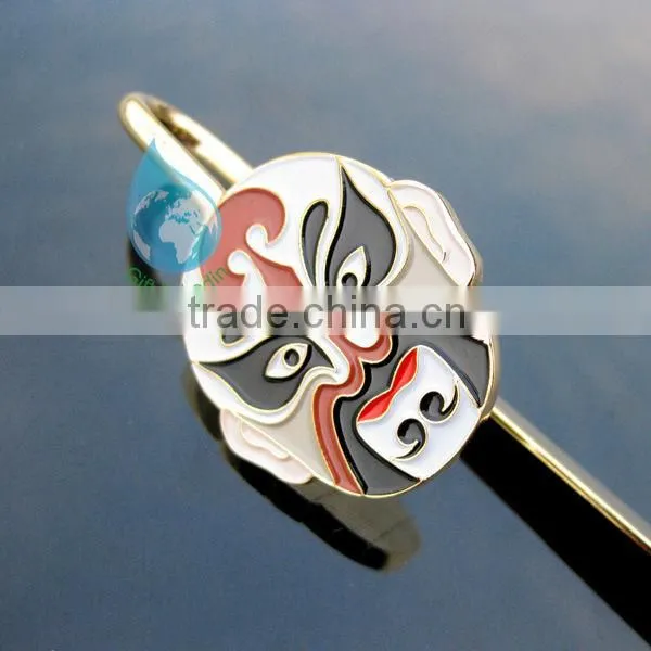 2013 new high quality engraved metal bookmarks