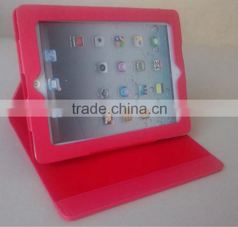 PU leather case for ipad leather case