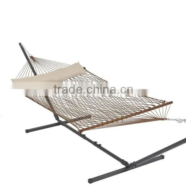 Polyester Rope Portable Hammock With Bars