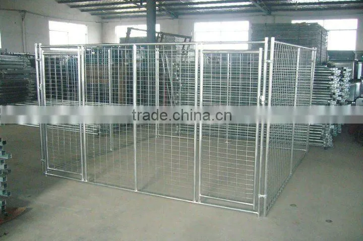 galvanized big outdoor dog cage