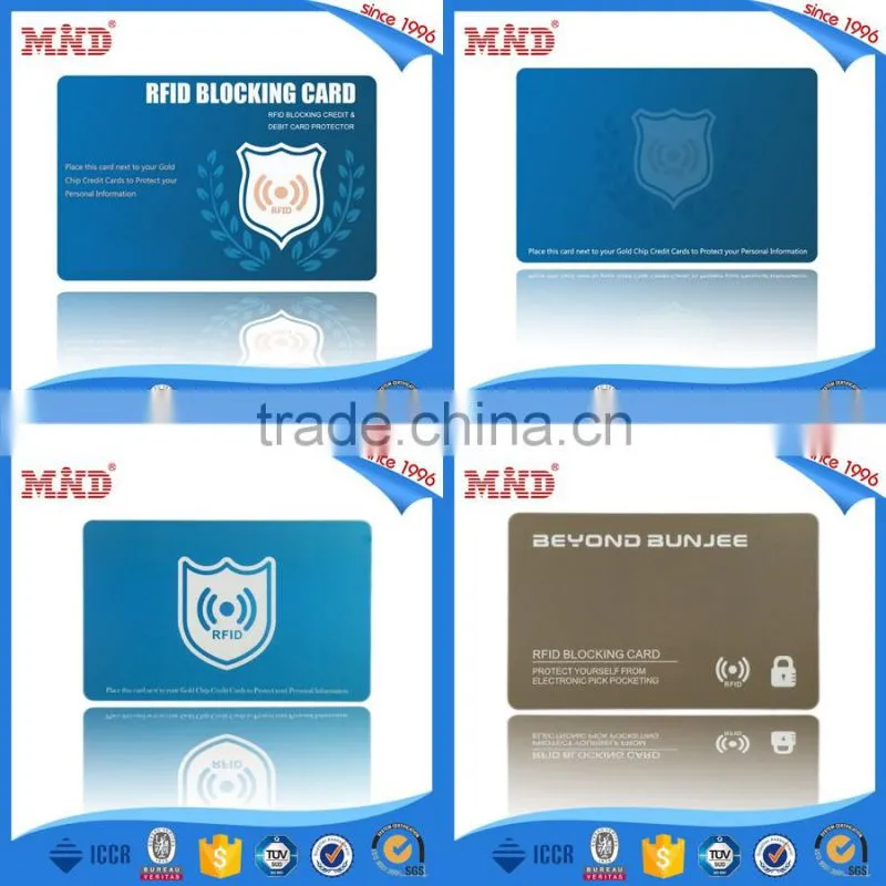MDB29 factory supply rfid blocking card for protect