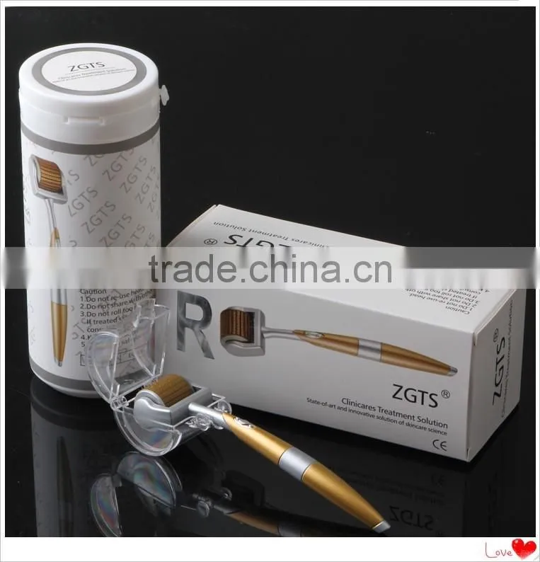 2015 newest ZGTS derma roller 192titanium derma roller
