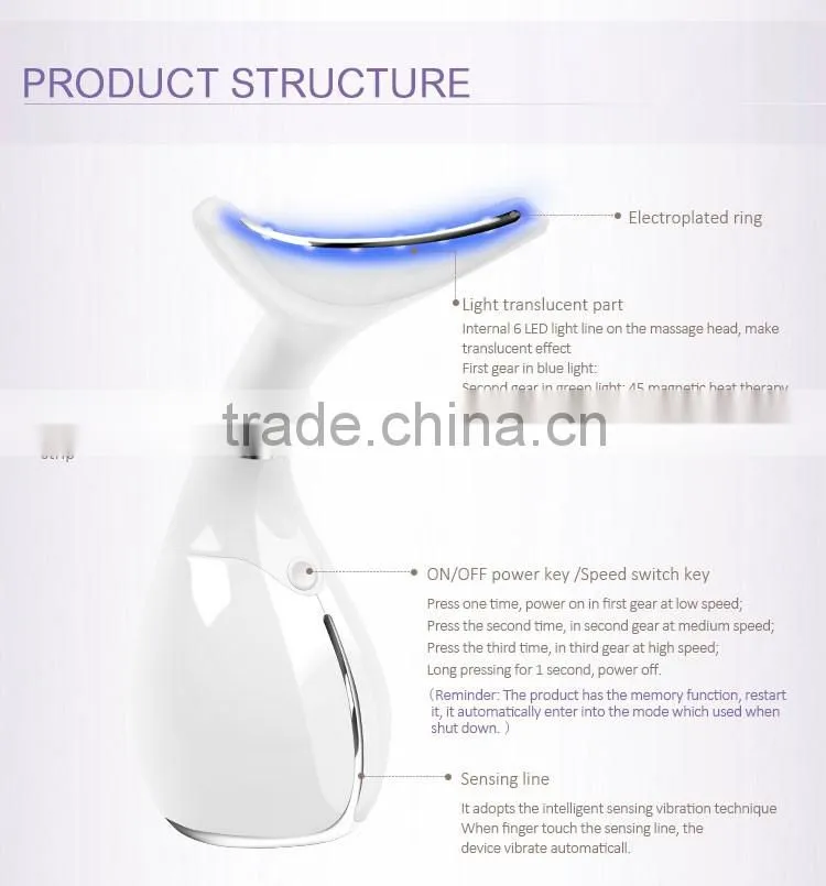 Electric hanheld dolphin shaped massager vibrator for neck massage