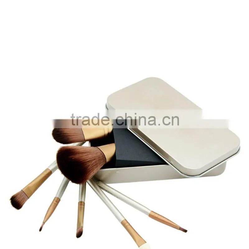 7pcs professional naked makeup brushes cosmetic kit brush for makeup