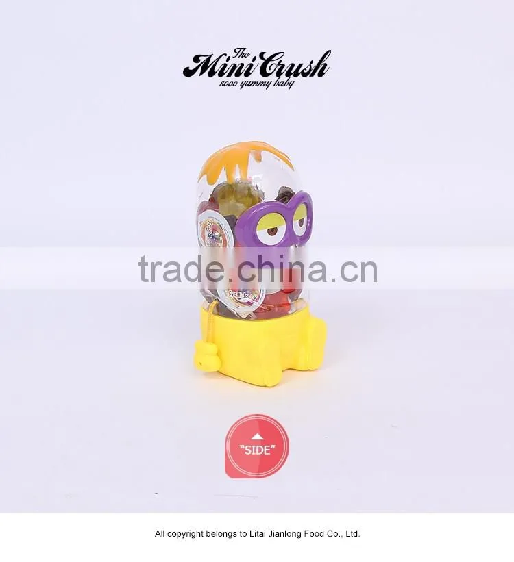 Mini crush brand factory online shopping Assorted Fruit Shaped jelly candy