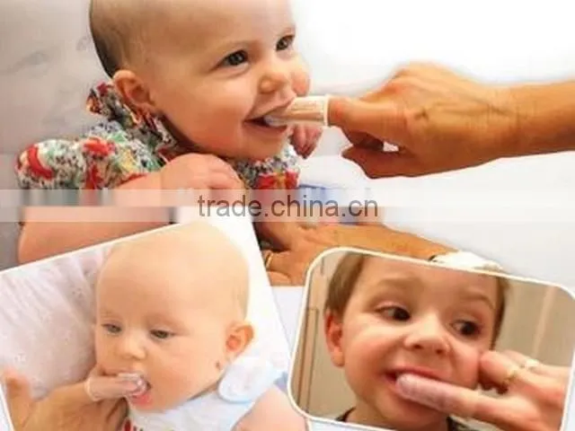 silicone cleaner toothbrush for babies/baby finger toothbrush/baby silicone toothbrush