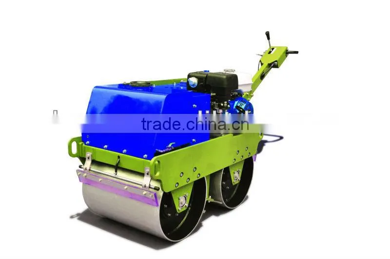 Walk-behind Double Drums Road Roller