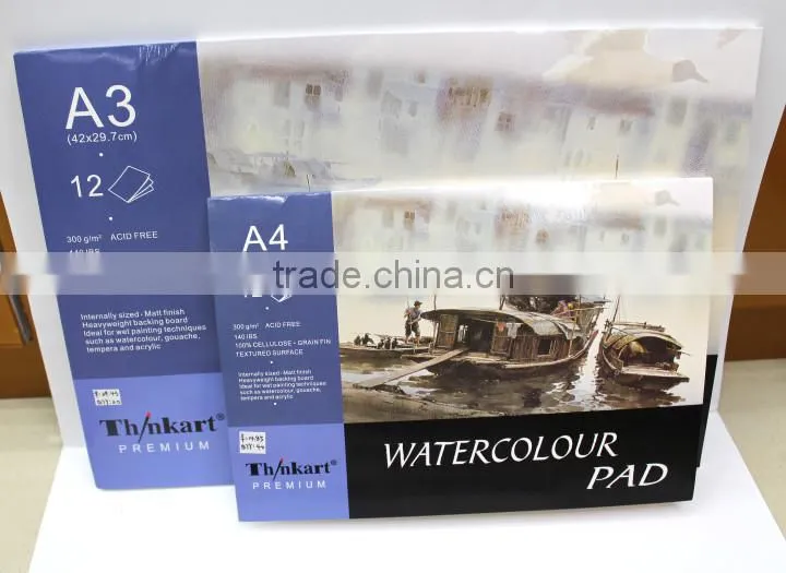 hot selling high quality watercolor pad supplier