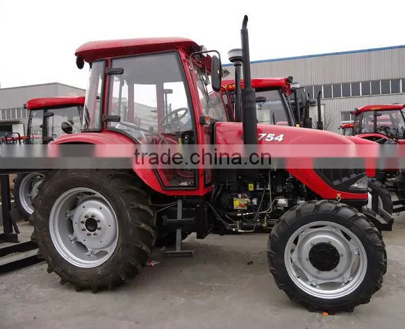 YTO tractor with 4in1 front end loader