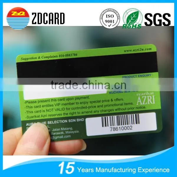 CR80 Loyalty Membership Supermarket VIP Cards