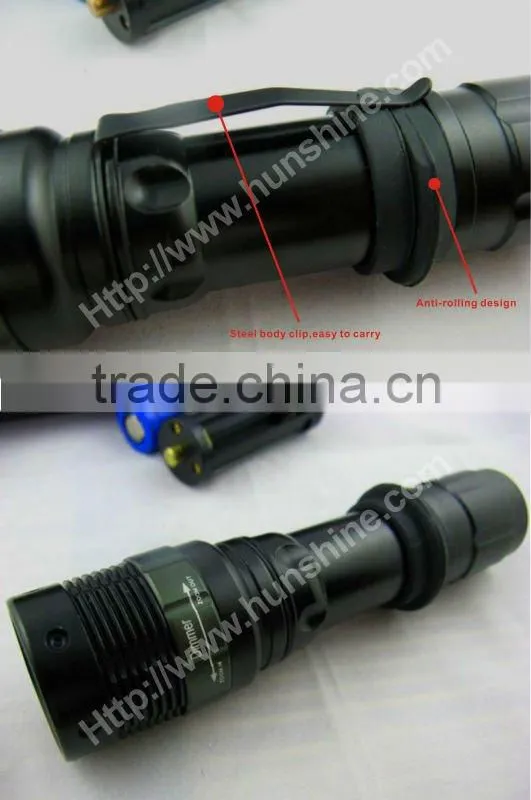 3w led powerful dimming torch light high beam