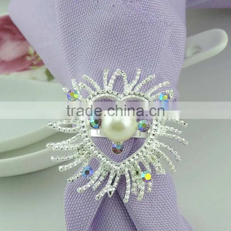 NR026 bulk wholesale jeweled napkin ring