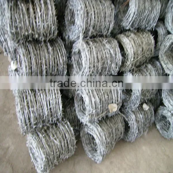 the buyer of electro-galvanized barbed wire(factory price)