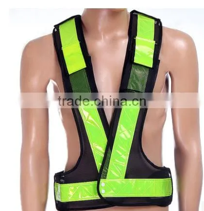 Mesh 3M reflective police vest for sale