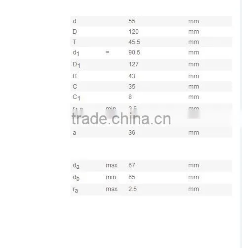 Single Row Taper Roller Bearing With a Flanged Outer Ring 32311 BRJ2/QCL7C