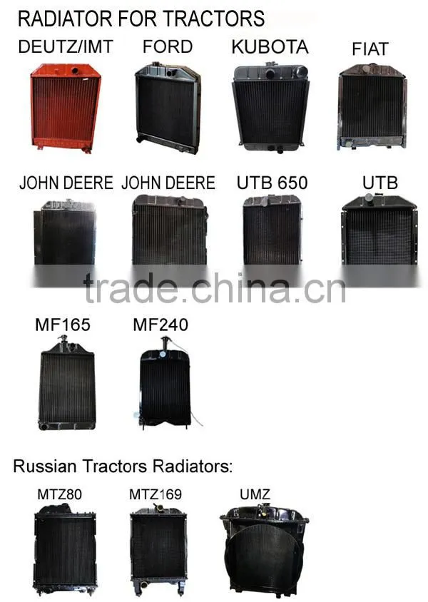 Gensets Copper Radiator Generator Spare Part