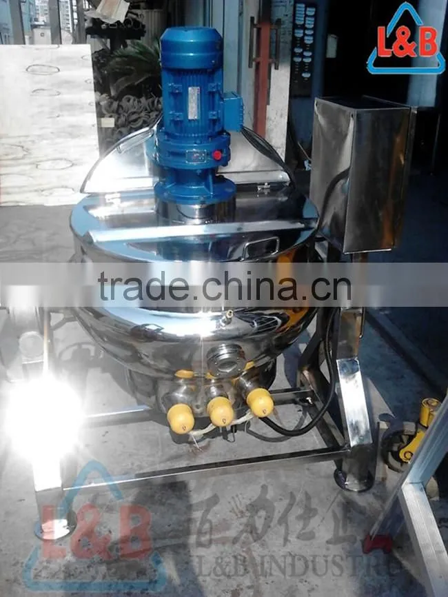 jacket kettle with agitator