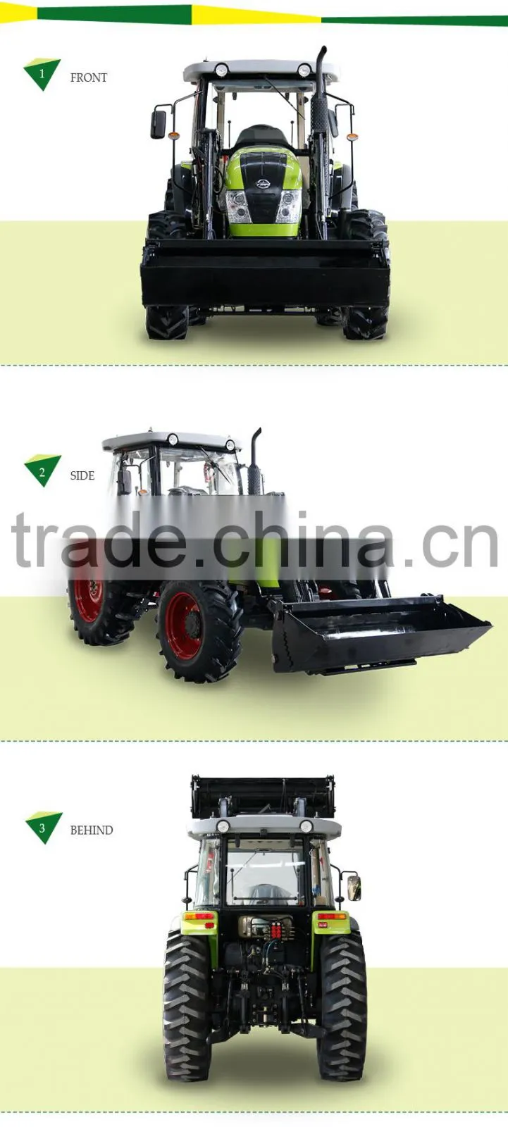 130HP 4WD TRACTOR WITH SUNROOF AND Japan NSK bearing