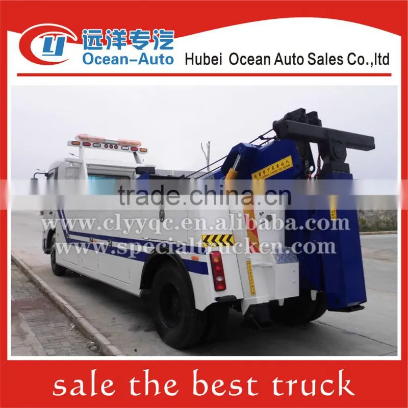 Dongfeng Kingrun 4X2 road recovery towing truck sale