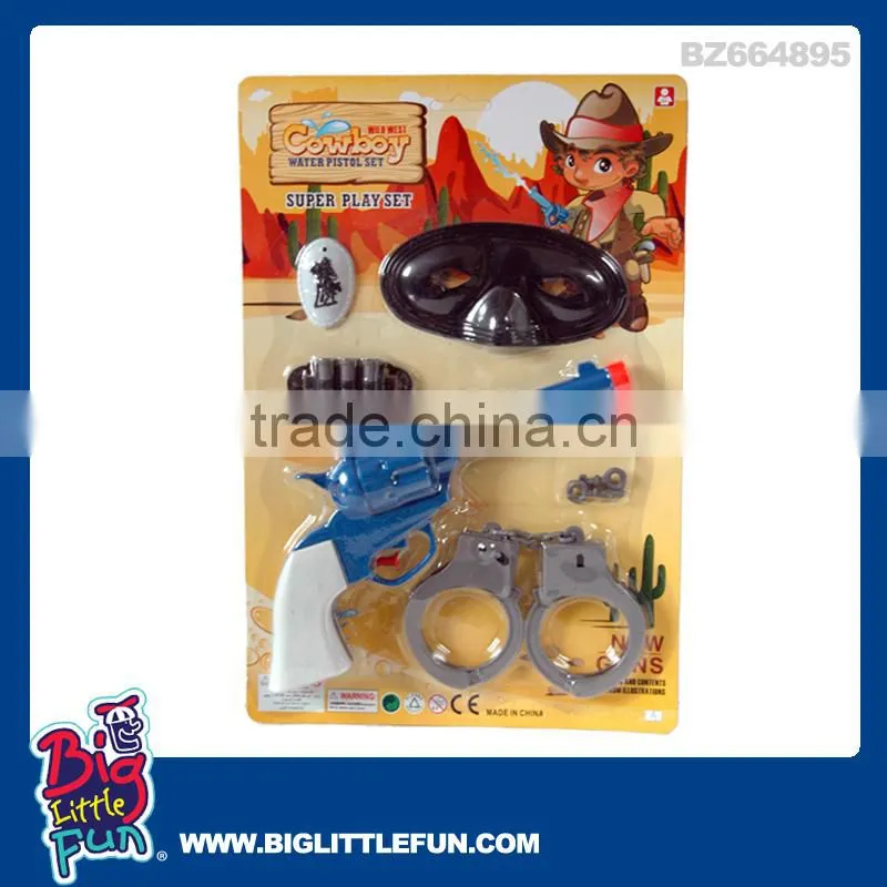 Cowboy toy water pistol,cowboy toy gun set
