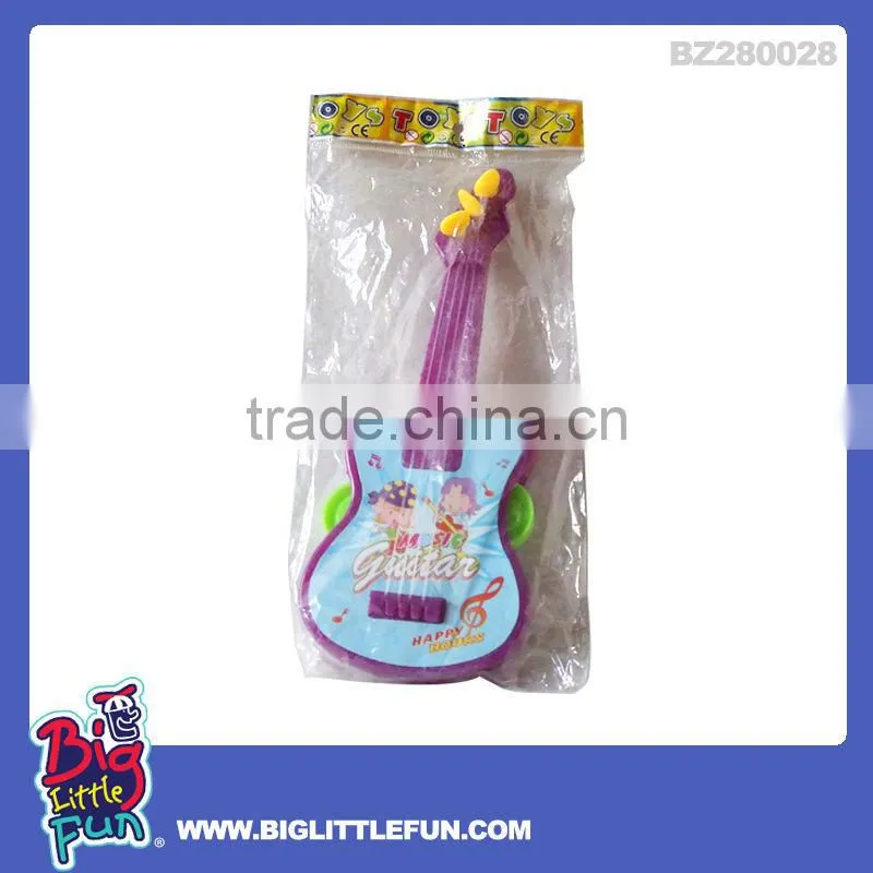 Mini plastic guitar toy