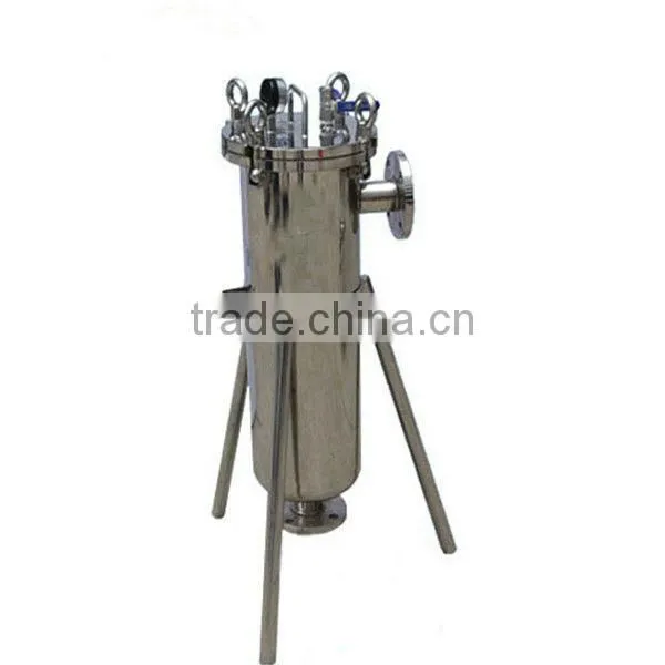 Stainless steel cartridge filter housing