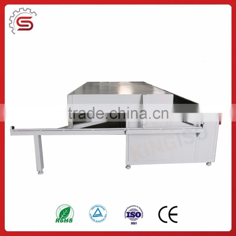 High quality membrane press machine WVP2500B Vacuum Membrane Press Machine with low noise