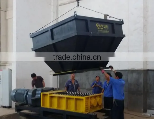 Mobile Tire Shredder