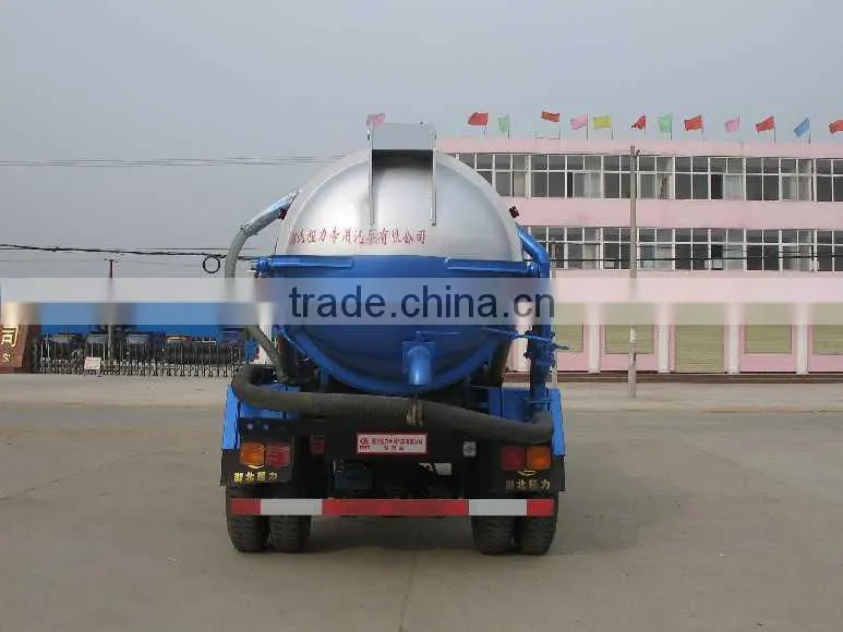 Dongfeng 145 6000L-8000L Fecal Suction Truck LHD/RHD