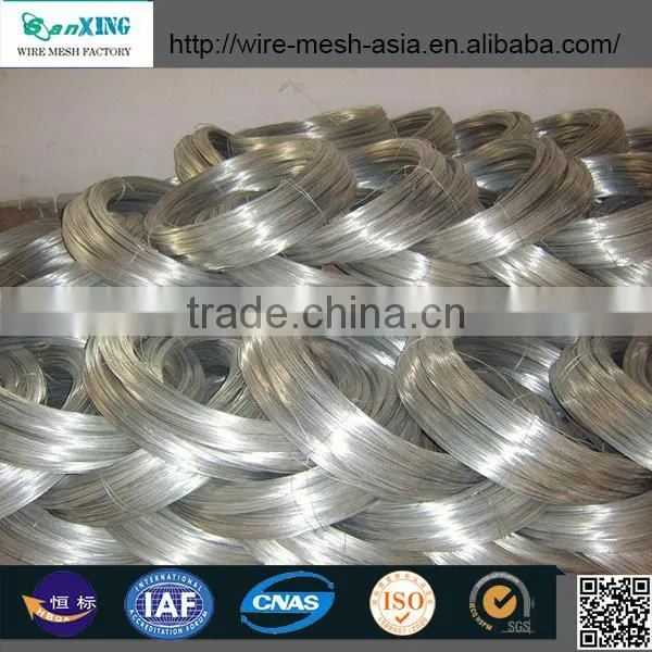 Electro/Hot Dipped Galvanized Steel Wire Factory 1.0mm