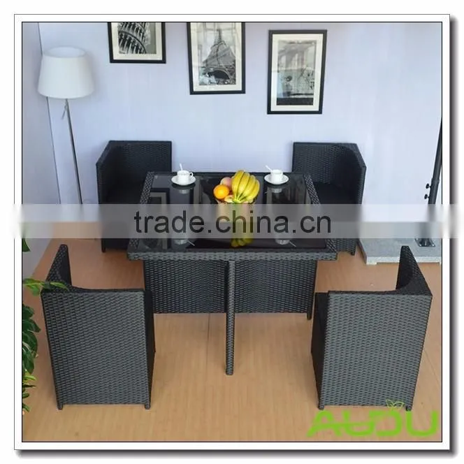 Audu Waterproof Dining Set Brown Mainstays Furniture