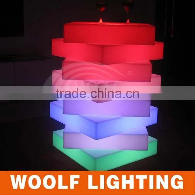 Brightsome Nightclub and Party Used Decorative LED Lighting Up Decoration Facility LED Furniture