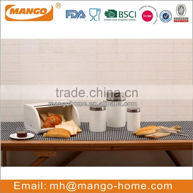 Simple Metal Kitchen Canister set