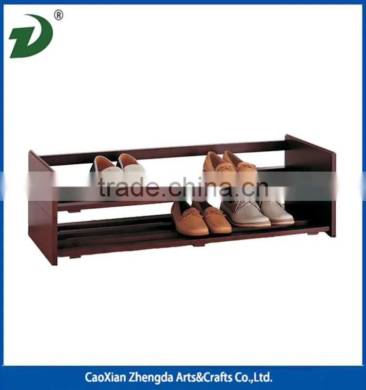 Bamboo shoe rack