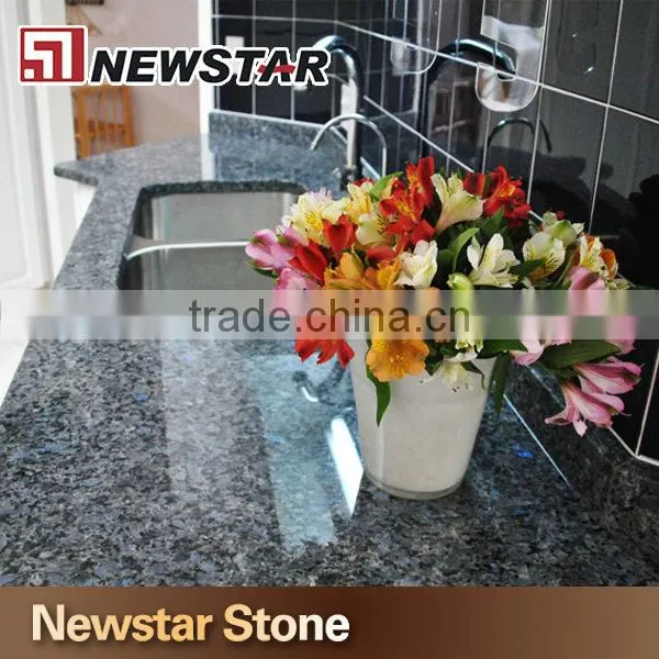 Newstar Restaurant Tables Cheap Bathroom Granite Vanity Top With Ceramic Sink