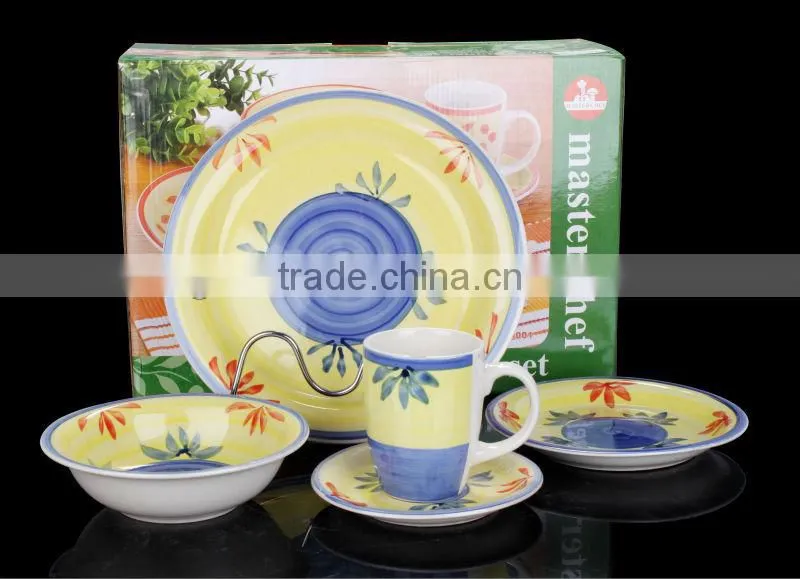 High Quality Hand Painted Stoneware Sets