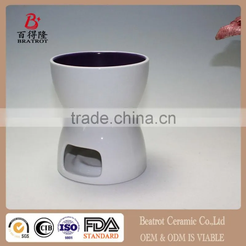 chocolate cheese hotpot, porcelain pot,ceramic pot