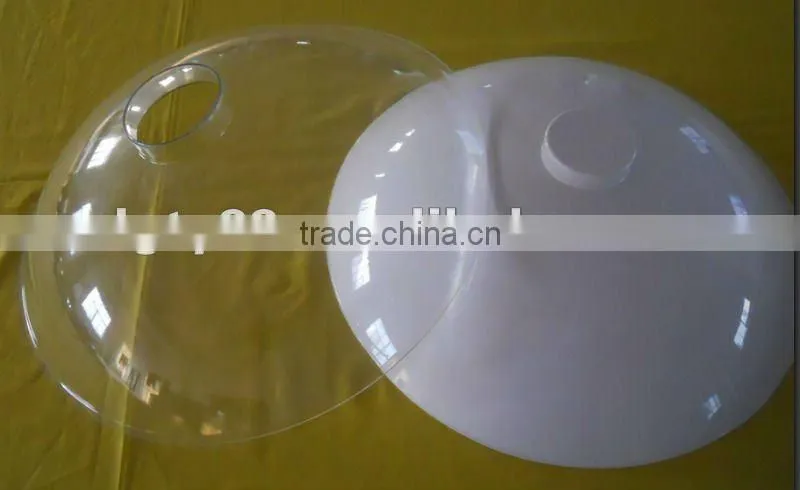 PVC vacuum forming suction lampshade of plastic