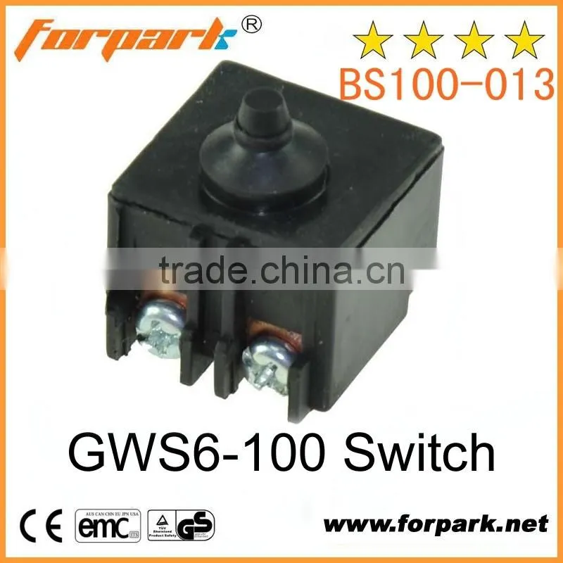 Electric Power tools Spare Parts switch for gws6-100