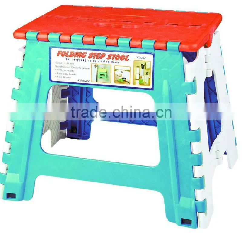 hot sale storage plastic foldable step stool