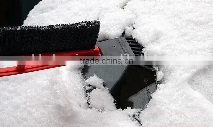 New design EVA grip snow brush with ice scraper , detachable snow brush