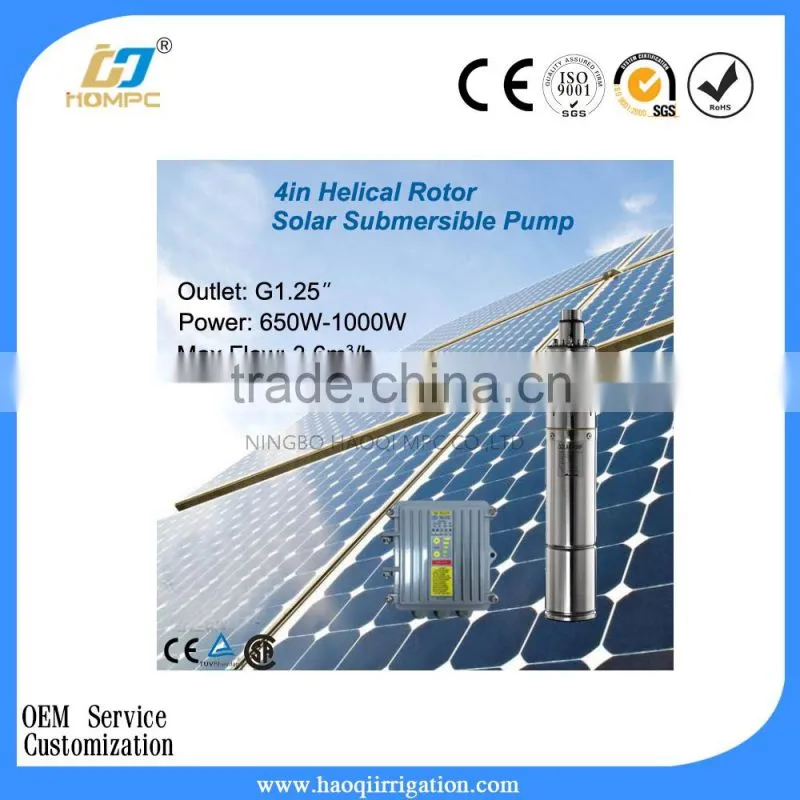 DC72V 4 inch Submersible Pump solar powered water pump