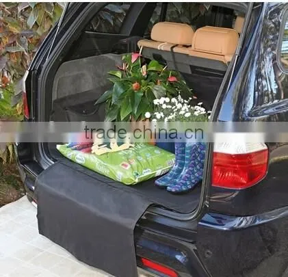 2016 new waterproof car boot cover for dog Car Boot Liner mat protector with Bumper Flap