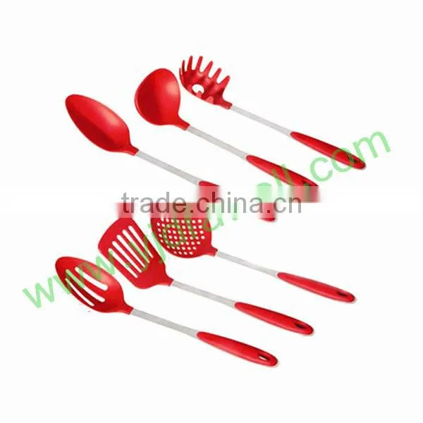 NY-1009 6 Pcs TPR Handle Nylon design kitchen set